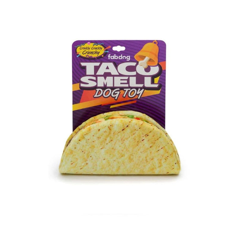 fabdog dog toys Taco Smell Taco Dog Toy