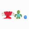 Hugsmart Products Inc Hugsmart Products Inc - HugSmart Pet - Ocean Pals  | Sea Turtle&Crab - Cat Toy