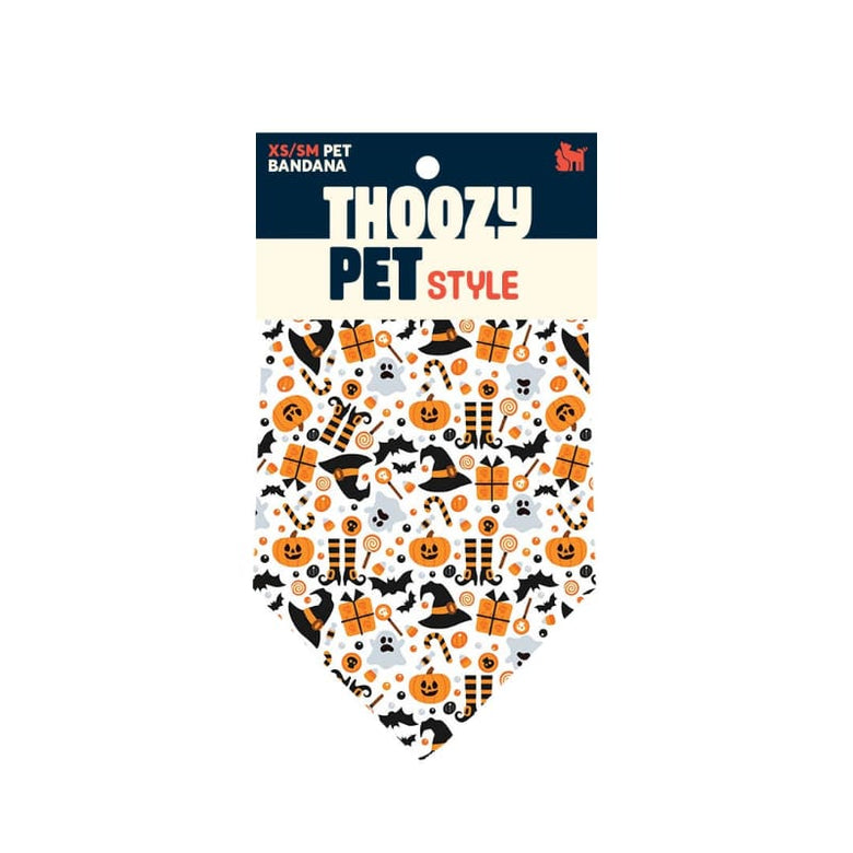 Thoozy Bandanas Fright & Delight Halloween Dog Bandana -XS / SM