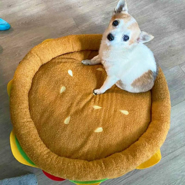 TONBO pet beds Burger Pet Bed