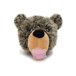 fabdog dog toys Grizzly Bear Plush Faball Dog Toy - Sz Large