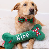 Huxley & Kent Huxley & Kent - Naughty Nice Bone Dog Toy: Large