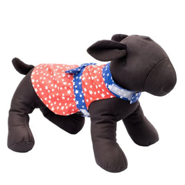 The Worthy Dog DRESSES Stars Red White & Blue Patriotic Summer Dog Dress