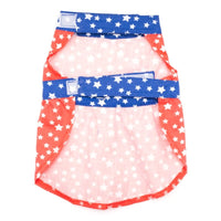 The Worthy Dog DRESSES Stars Red White & Blue Patriotic Summer Dog Dress
