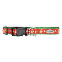The Worthy Dog COLLARS Gingerbread Bones Christmas Holiday Dog Collar