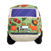 Happy Camper Van Canvas Squeaky Dog Toy