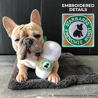 Haute Diggity Dog dog toys Starbarks White Coffee Cup Plush Squeak Dog Toy