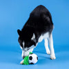 Just Kick It Soccer Ball Sports Plush Squeaky Dog Toy