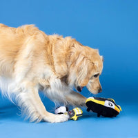 GOOOOOAL Soccer Time Sports Plush Squeaky Dog Toy Set - 3 Pc