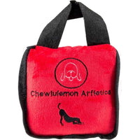 Haute Diggity Dog dog toys Chewlulemon Tote Bag Squeaker Plush Dog Toy