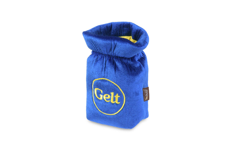 Paw-nukkah Gelt-y Treats Plush Squeaky Hanukkah Holiday Dog Toy Set - 3 Pc