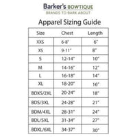 Barker's Bowtique Dog Apparel HD Lightweight Red Buffalo Check Pet Pajamas