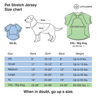 GA Bulldogs Lightweight Stretch Red Pet Jersey
