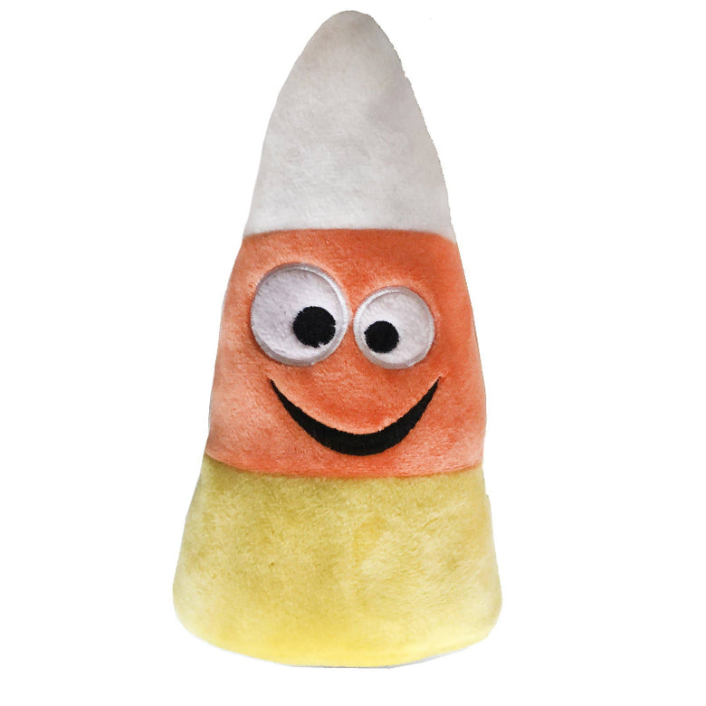 Kookie Korn Candy Fall Season Halloween Plush Squeaky Dog Toy
