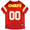 Pets First Tee's XS Kansas City Chiefs Mesh Dog Jersey