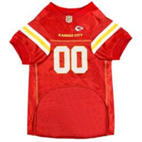 Pets First Tee's Kansas City Chiefs Mesh Dog Jersey