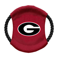 Little Earth Productions dog toys GA Bulldogs Team Flying Disc Dog Toy
