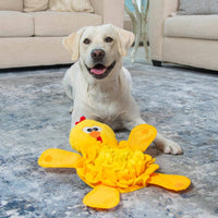 Outward Hound dog toys Snuffle Palz Chicken Interactive Puzzle Plush Dog Toy