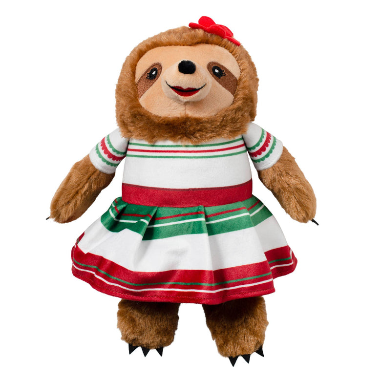 You Had Me At Hola Fiesta Sloth Plush Squeaky Dog Toy