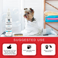Warren London Spa Product Deep Cleaning Paw Spray for Dogs
