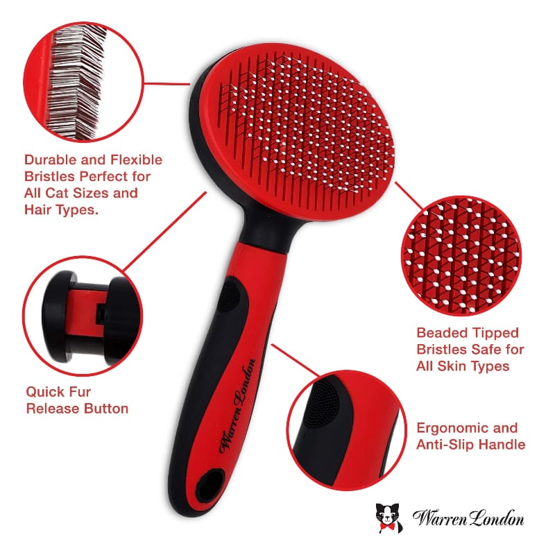 Warren London Cat Supplies Cat De-Tangling Pin Brush