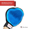Warren London Pet Grooming Supplies 2 in 1 Pet Grooming Glove for Dogs & Cats - Double Sided
