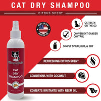 Warren London Cat Supplies Cat Dry Shampoo - Citrus