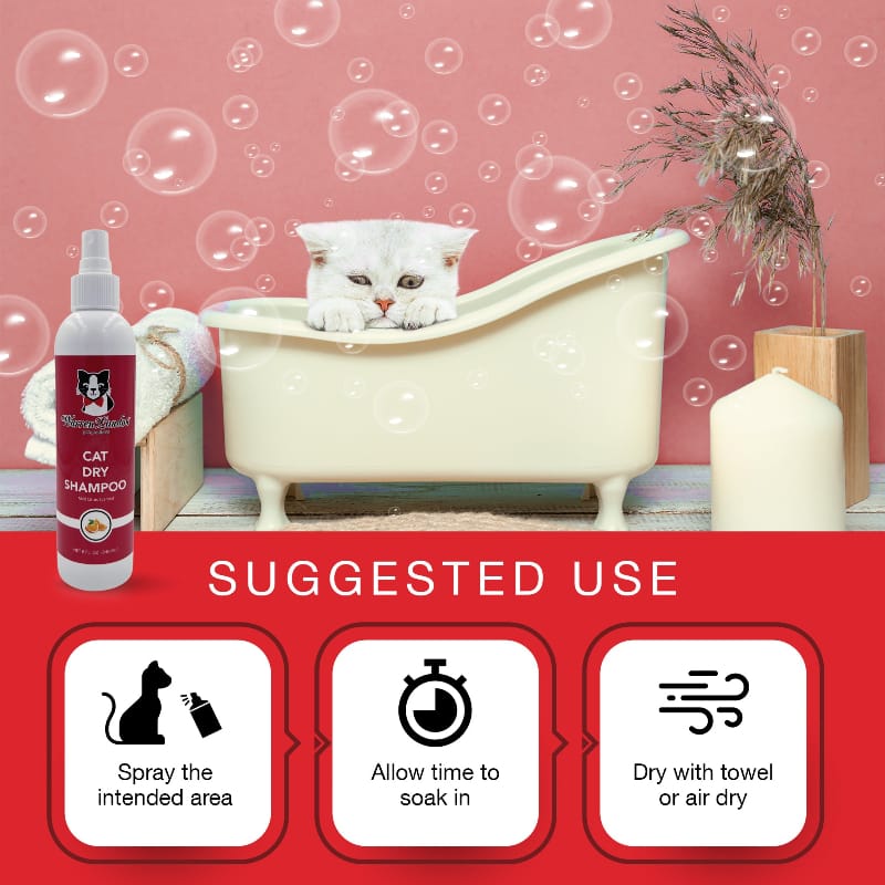 Warren London Cat Supplies Cat Dry Shampoo - Citrus