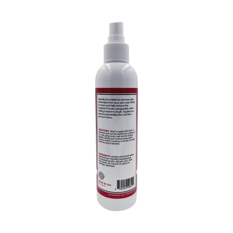 Warren London Cat Supplies Cat Detangler Spray - Unscented