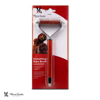 Warren London Pet Combs & Brushes Dematting Rake Brush for Dogs and Cats