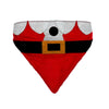 Christmas Holiday Reversible Santa Dog Bandana