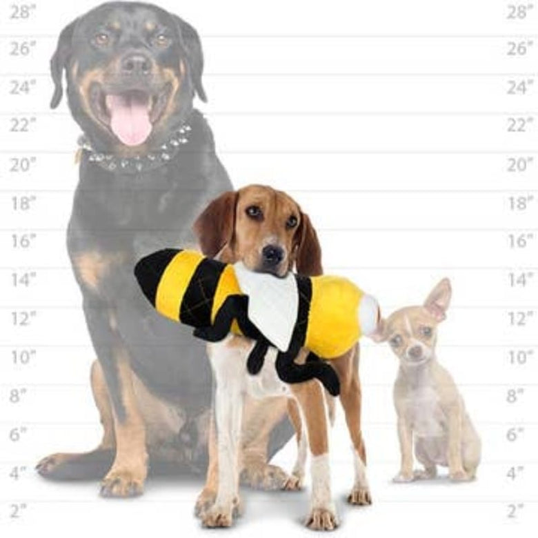 VIP Products/Tuffy dog toys Mighty Tuffy Bug Series Yellow Bee Durable Tough Dog Toy - 2 Sizes