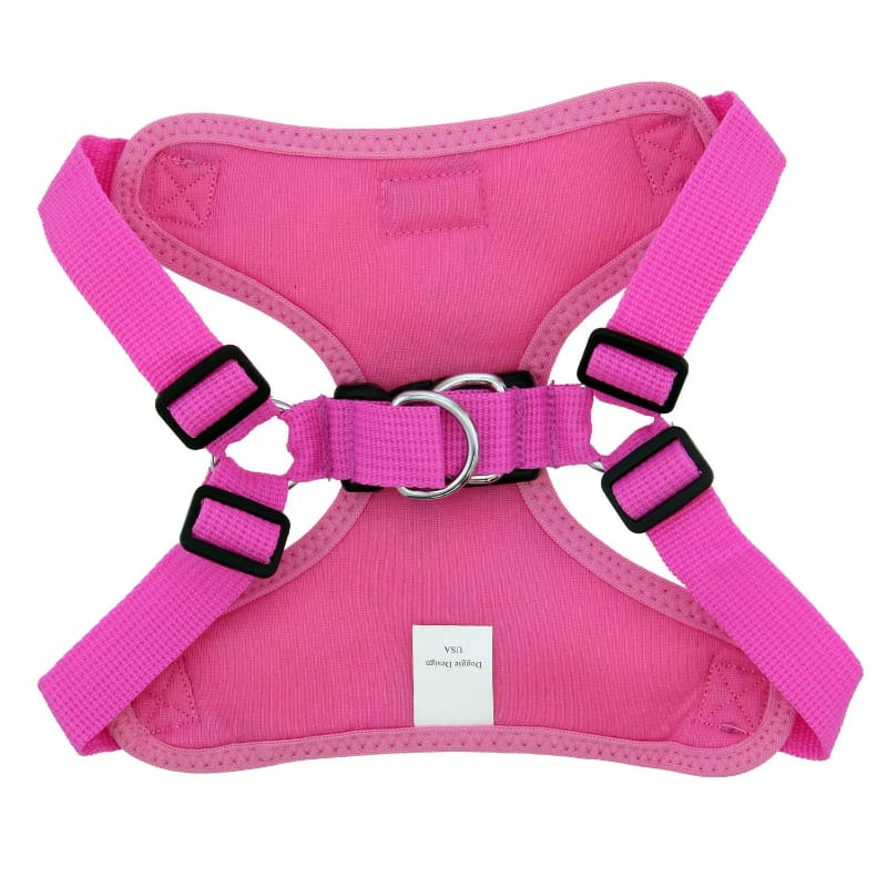 Doggie Design Harnesses Wrap & Snap Maui Pink Choke Free Dog Harness
