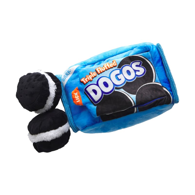 BARK dog toys Dogo Dunkers Plush Interactive Dog Toy Set - 3pc