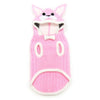 Dogo Pet dog apparel Cable Pink Bunny Hooded Dog Sweater - Only Available in Size XL and 2XL