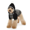 Dogo Pet Fashions Sweaters Contrast Hoodie Black Dog Sweater