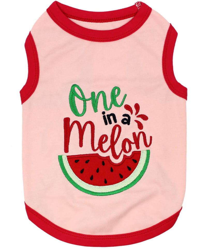 Parisian Pet® Tee's XXS One in a Melon Pink Dog T-Shirt