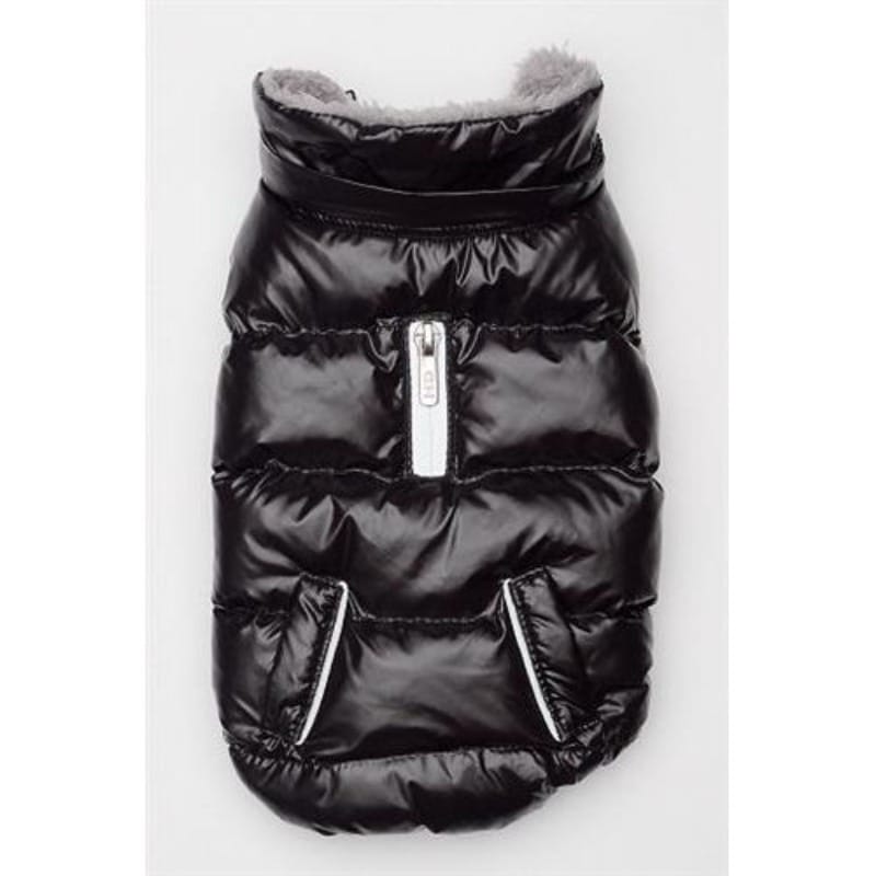 Barker's Bowtique Jackets-Coats XL Elite Reflective Black Pet Coat - Only Available in Size XL