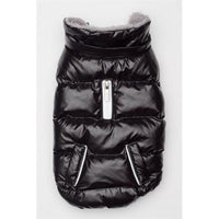 Barker's Bowtique Jackets-Coats XL Elite Reflective Black Pet Coat - Only Available in Size XL