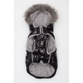 Barker's Bowtique Jackets-Coats XL Elite Reflective Black Pet Coat - Only Available in Size XL
