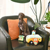 Hugsmart Products Inc Dog Toys Volkswagen Camper Van Hide and Seek Interactive Plush Squeaky Dog Toy Set - 4 Pc
