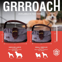 Chomp Haus Dog Toys Grrroach Handbag Plush Squeaky Dog Toy - 2 Sizes