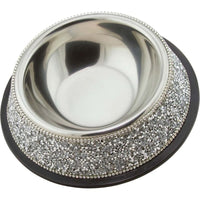 Sparkles Home Bowls S Luminous Bling Dog Bowls in 3 Sizes