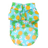 Doggie Design Collared Shirts Hawaiian Pineapple Luau Camp Dog Shirt