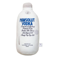 PAWTY Dog Toys dog toys Pawsolut Bottle Plush Squeak Dog Toy