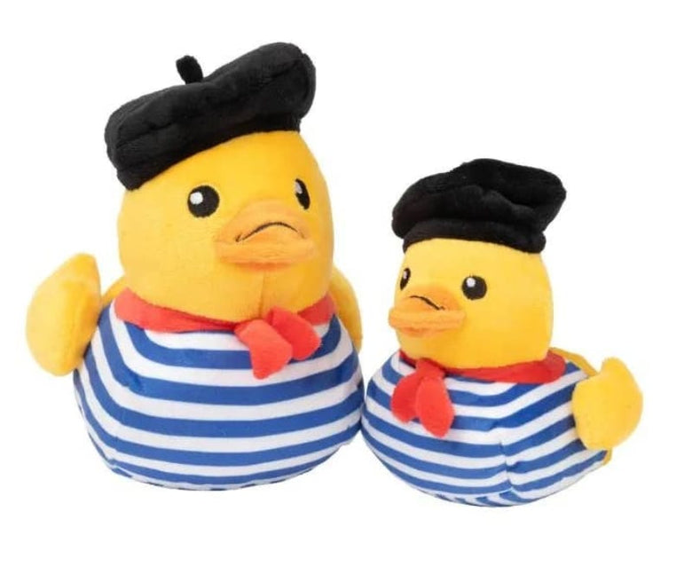 FuzzYard dog toys Timotheé Chalaquack Yellow Duck Plush Squeak Dog Toy