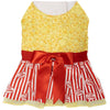 Doggie Design DRESSES SM Movie Theater Popcorn Dog Dress w/ Matching Leash