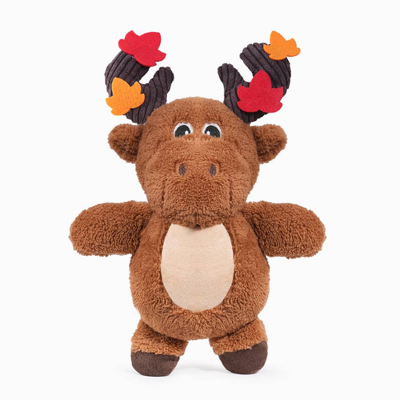 Hugsmart Products Inc Hugsmart Products Inc - HugSmart Pet -  Maple Paws | Moose - Dog Plush Toy