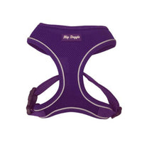 Barker's Bowtique Barker's Bowtique - Hip Doggie-Old Header Cards- Ultra Comfort Harness-Purple: XS