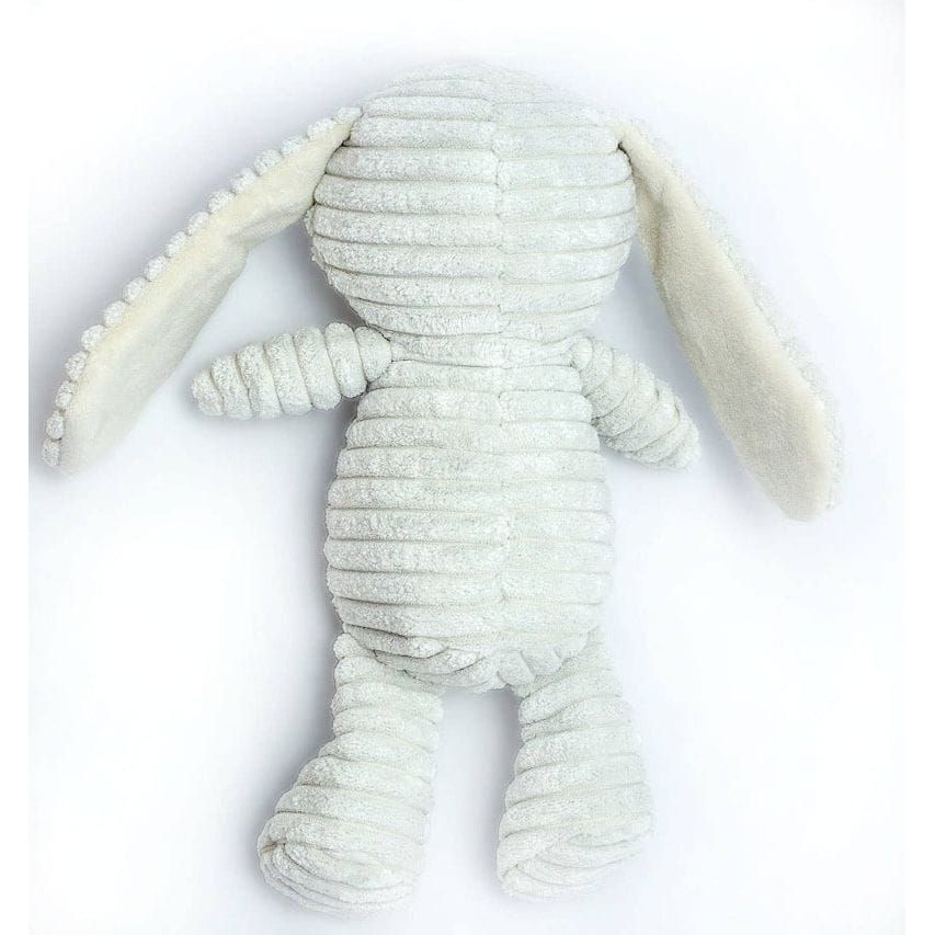 Thoozy dog toys Tuff & Cuddly Grey Bunny Easter Spring Squeaky Plush Dog Toy - 12.5"
